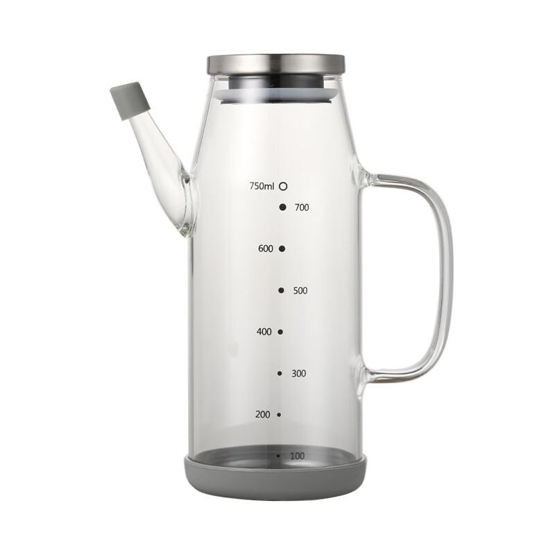 

RuHan Glass Oil Dispenser with Measurement Scale