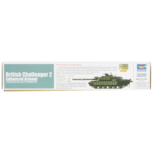 Trumpeter 1/35 British Army Challenger II/Anti-Heat Fence Plastic Model