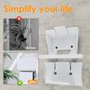 For Starlink Gen 3 Router Mount 2 In 1 Wall Holder Space Saving Mounting Bracket Kit Router Bracket for Router and Power Supply