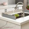 Household Sink Splash Guard Reusable Sink Flap Block Kitchen Water Baffle  for Wash Basin