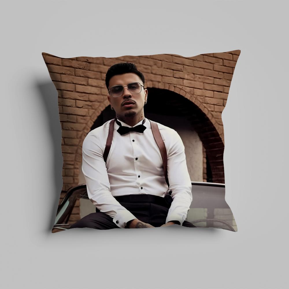 Pillow Case luxurious home office, sofa decorative Multi sized car seat cushions, pillowcases Singer Rauw Alejandro Nuestra