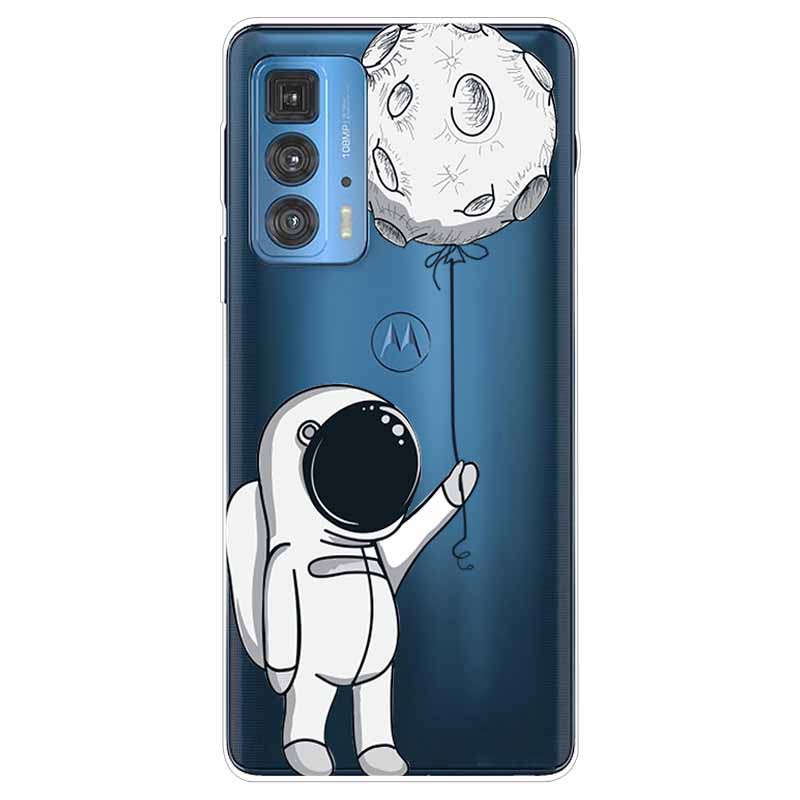 Für Motorola Moto Edge 20 Pro Lite 5G Hülle Silikon Weich Transparent Hülle für Moto Edge20 Fusion Pro Handyhülle Transparent TPU Hülle