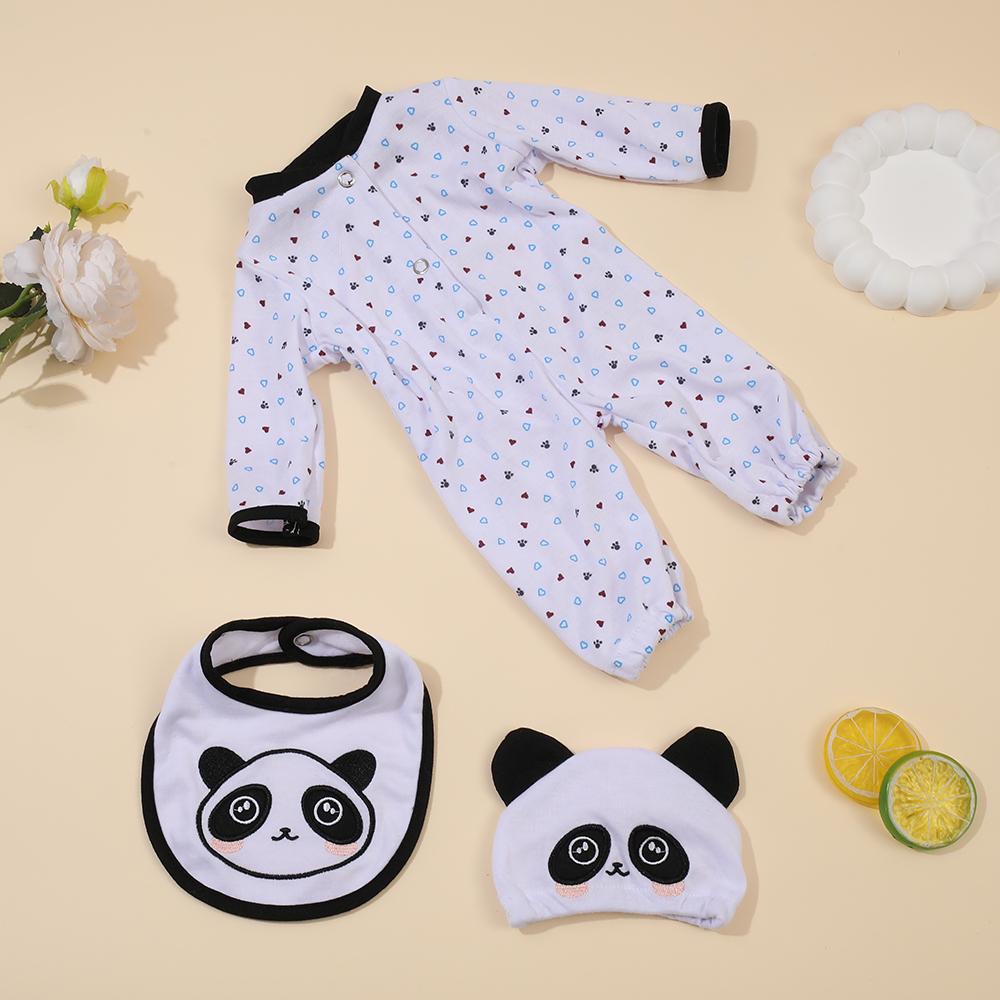 Doll Accessories Doll Clothes for 17inch Reborn Dolls Baby Dolls Fashion Jump Suits Clothes for 45cm Reborn Baby Doll Clothes
