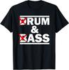 Funny Drum & Bass Rum & Ass Lovers T-Shirt Hoodie Tshirt