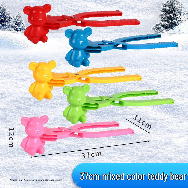 Large Snowball Maker Set - Duck, Heart, Snowman Shapes