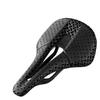 Carbon Fiber 3D Printed Bicycle Saddle Mountain Road Folding Bikes Ergonomic Short Nose Seat Pad