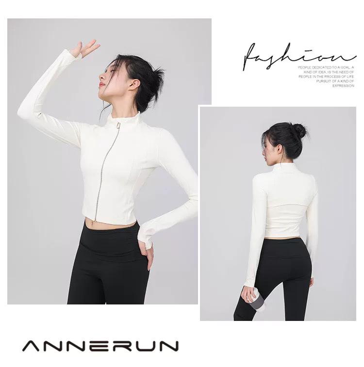 Women's Slim-Fit Quick-Dry Autumn Running & Yoga Jacket