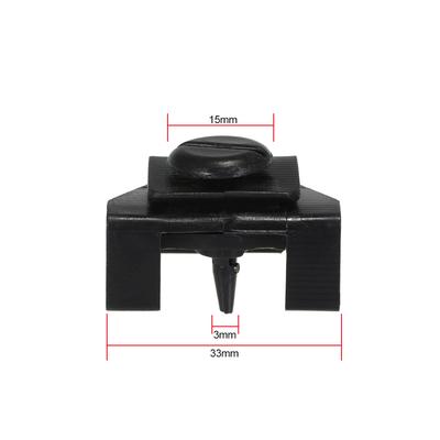 10 st främre stötfångarhållarklämmor Fender Retainer Fästelement för Toyota 53879-28010