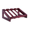 Rustic Style Wooden Wine Rack For Home Kitchen Bar Decorations Durable Storage Shelf For Wine Bottles Display