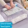 Travel Luggage Compression Bag With Rollup Design For Packing Efficiency