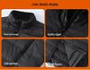 Custom 3-in-1 Down Jacket with Logo for Autumn/Winter – Thick Employee Uniform Outerwear