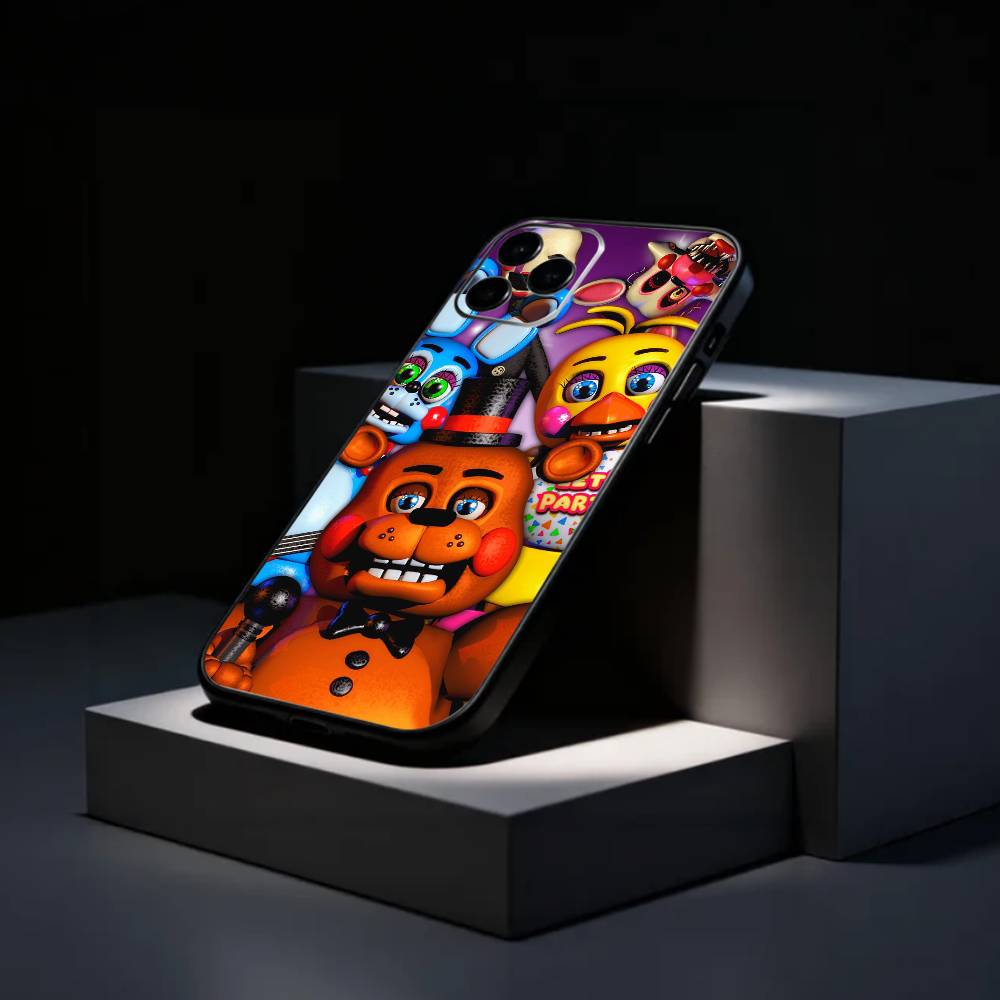 Five N-Nights At F-Freddys Fnaf   Handyhülle Silikon Weich Für IPhone 17 16 15 14 13 12 11 X XR Plus Pro Max Plus