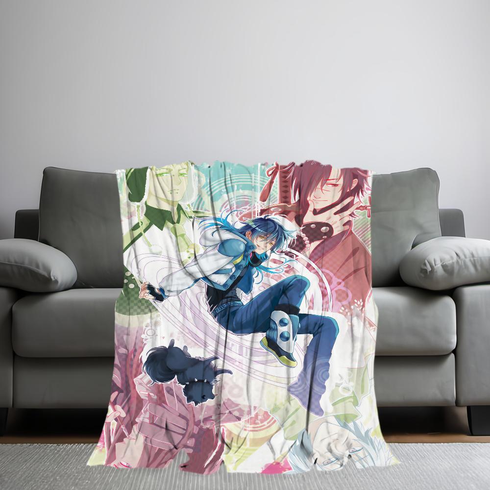 Gra Anime D-DRAMAtical M-Murder Koc Przyjazny dla skóry komfortowy ciepły miękki pluszowy koc odpowiedni sofa salon biuro sypialnia