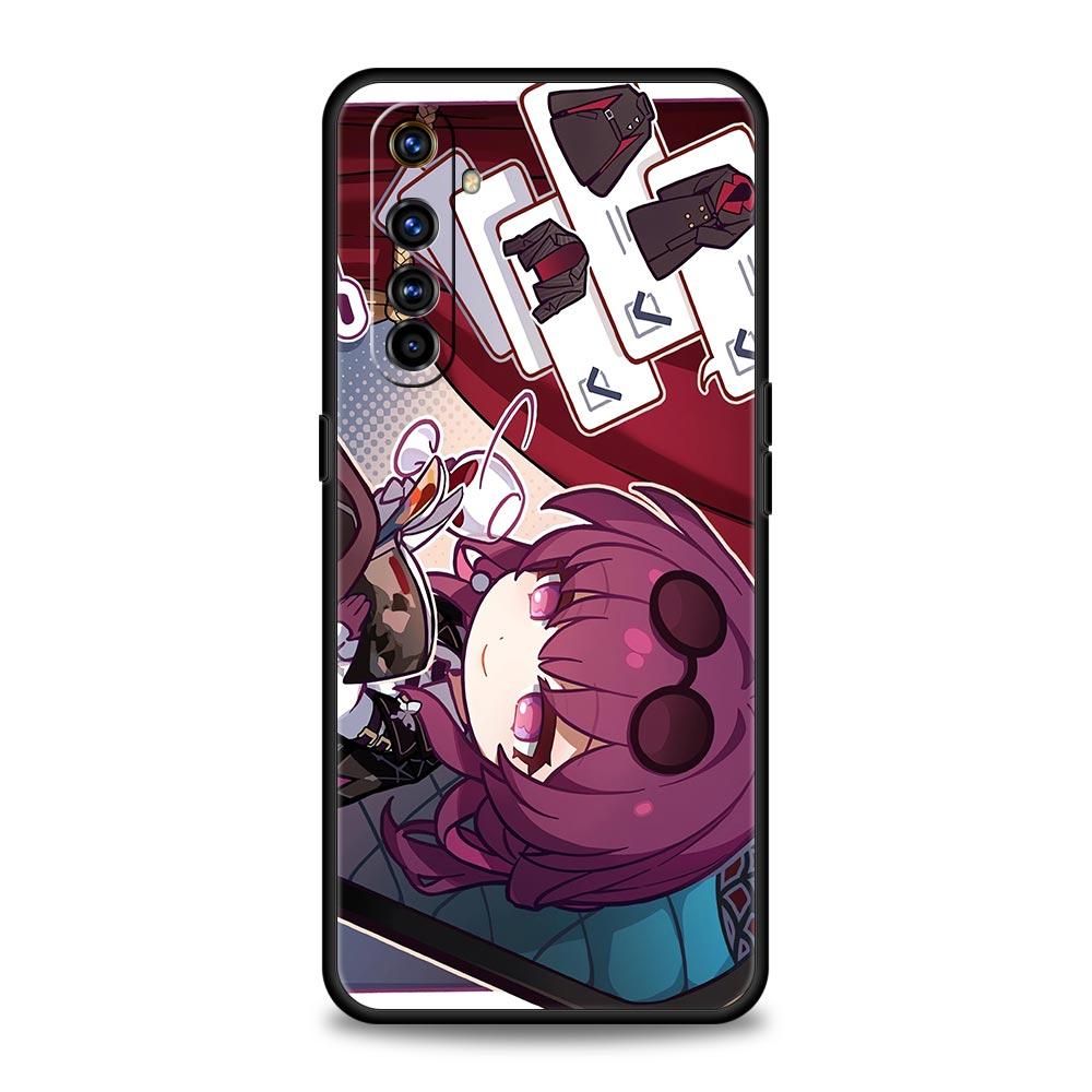 For Realme GT Neo 2 3 3T 5 Phone Case 12 11 5G 10 9 8 5G 7 6 GT5 GT3 GT2 Pro C21 C11 C25 C35 Cover Game Honkai Star Rail Anime