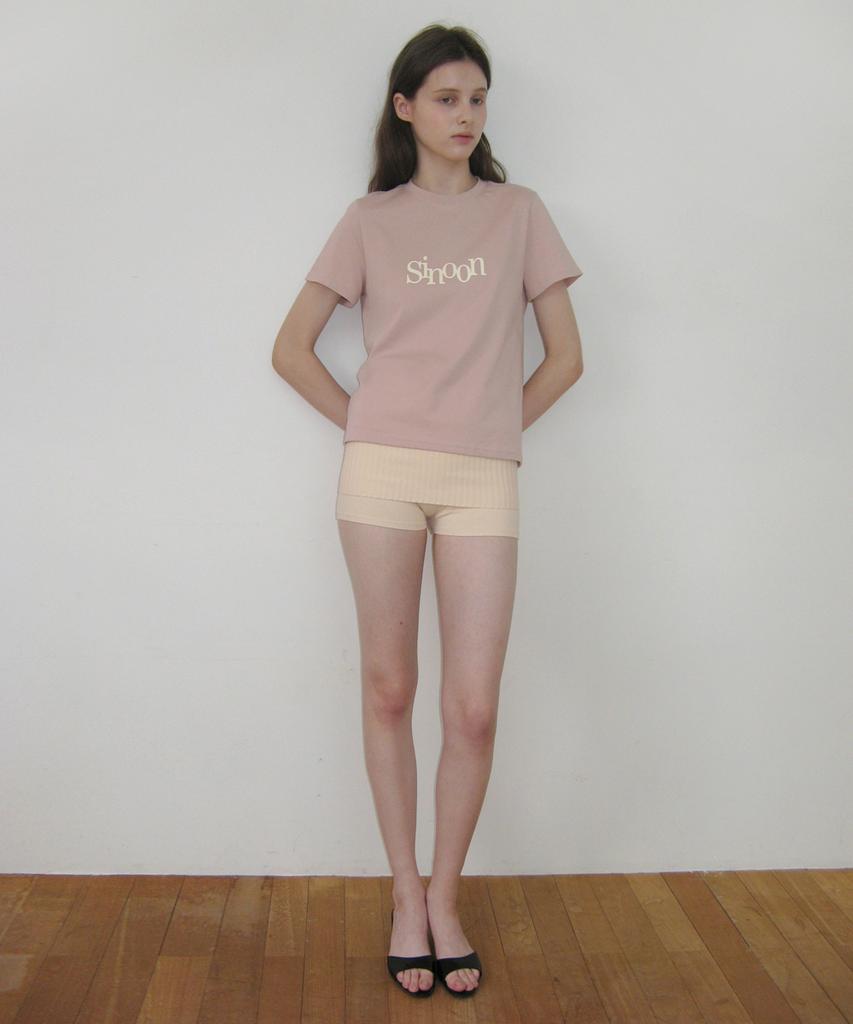 SINOON Sinoon Signature Logo T-Shirts (Pink)
