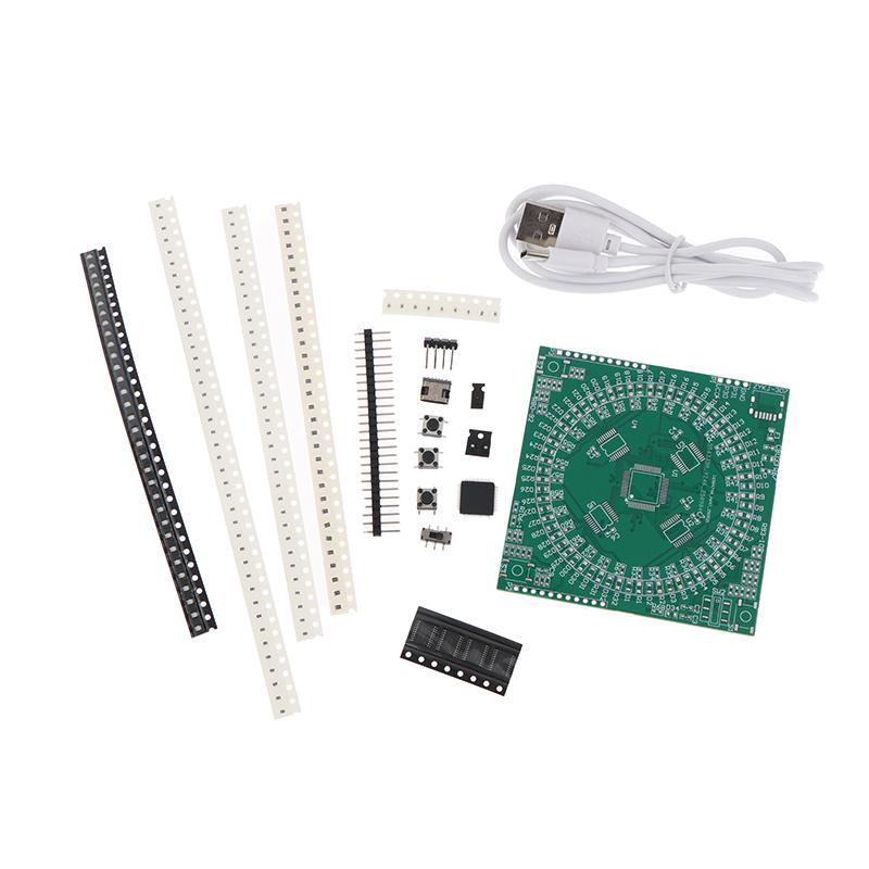 Lqfp64 Soldeeroefenkit Flow Light Circuitbord 5V Type-C Interface Diy Elektronisch Projectbord Kit Beginners Leren