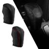 Leather Gear Head Shift Knob Cover for Hyundai Creta Ix25 IX25 2017 2018 2019 AT Automatic Gear Collars Protector Accessories