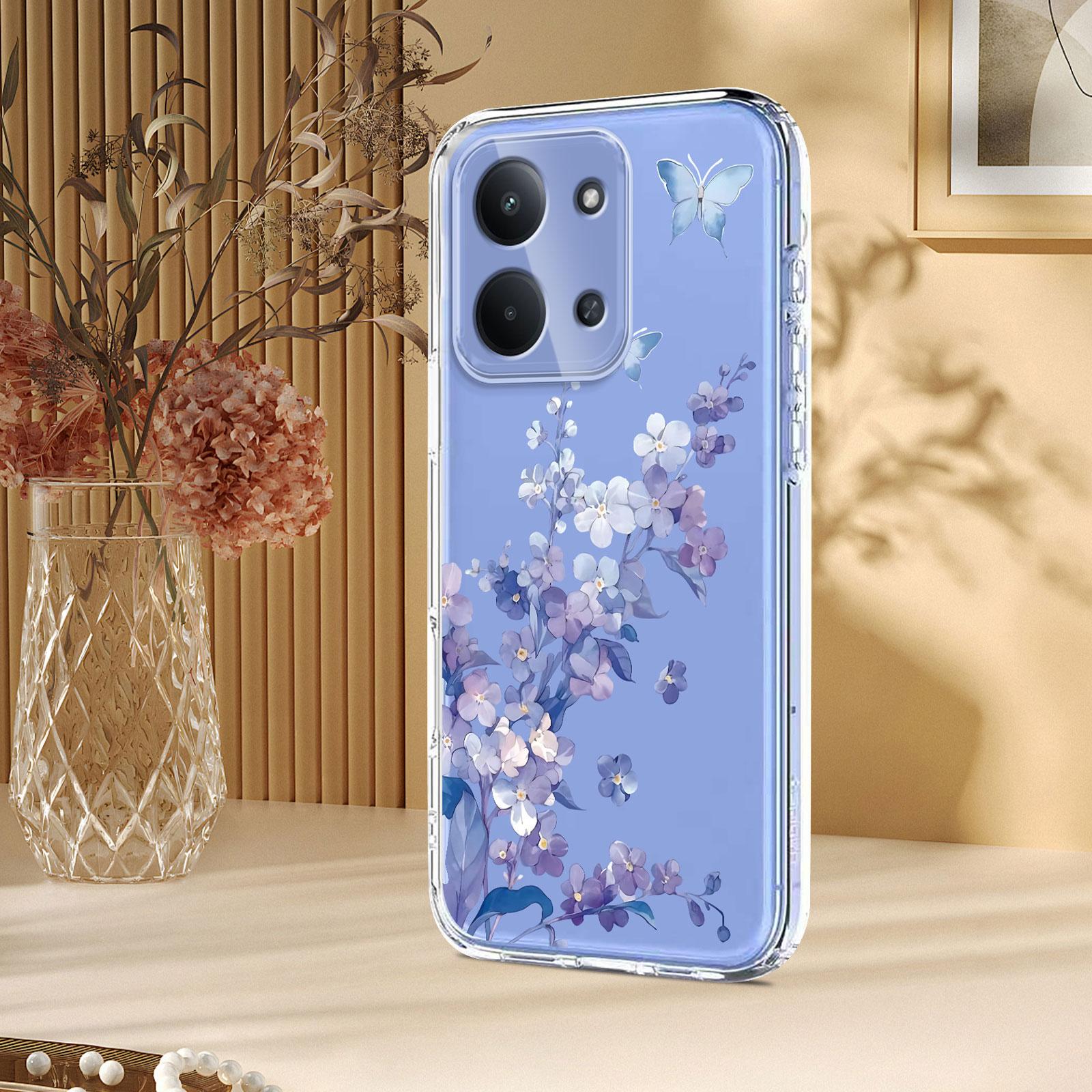 

Case For Redmi 15 15C Soft Flower Printing Clear Phone Case For Coque Xiaomi Redmi 15 15C 4G 5G Redmi 14C Shockproof Funda Cover Redmi 15 4G (169.5)