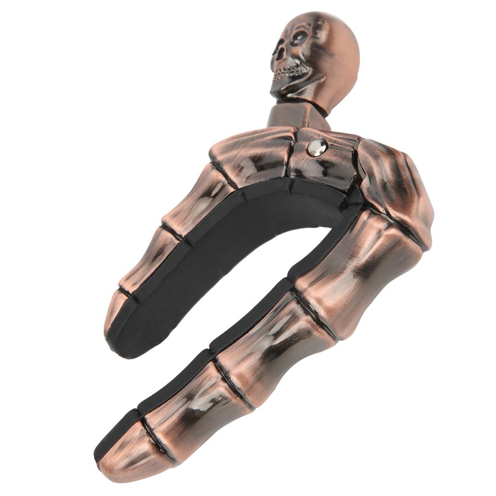 Skull Guitar Capo Adjustable Tightness Accessories Parts for Folk Acoustic Guitar Ukulele