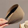 7CM Wide Brimmed Knitting Headband for Women's And Ladies Hair Hoops Accessories