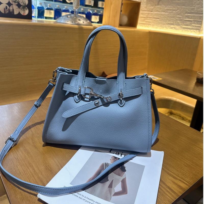 Tote Bag Women's 2025 New Leather First Layer Cowhide Versatile Premium Large-capacity Shoulder Portable Messenger Commuter Bag