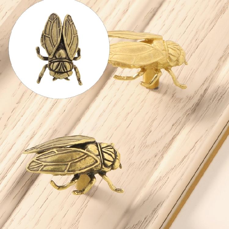Furniture Drawer Handle Insect Pull with Included Screws for Cabinet Areas, Wardrobes and Bedside Table Storage