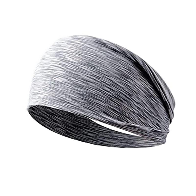 Gränsöverskridande Fitness Svettavvisande Pannband - Elastisk Yoga Huvudduk & Hårband för Löpning för Kvinnor