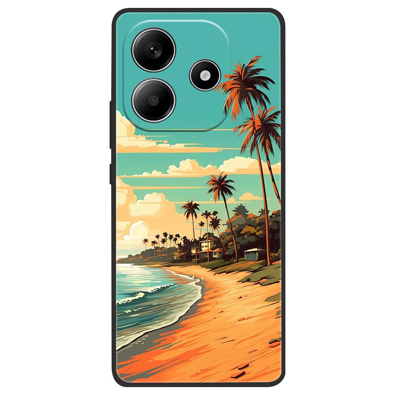 For Redmi Note 14 4G 5G Case Soft TPU Silicone Back Cover for Xiaomi Remi Note 14 5G Global Version Phone Cases Luxury Shell Bag