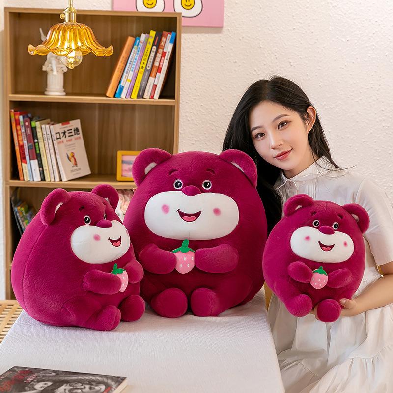 Doll Plush Lotso Stuffed Animal Toy Office Nap Pillow Home Decoration Gifts Kids