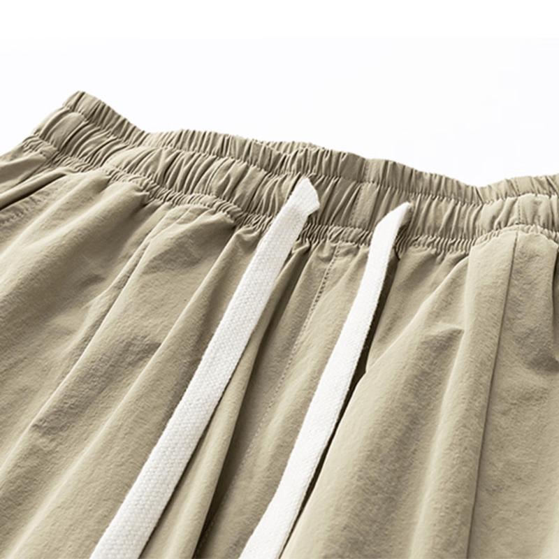 Men's Plus Size Ice Silk Quick-Dry Breathable Shorts