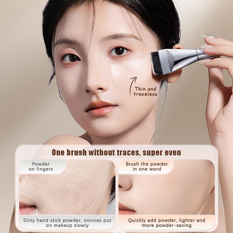 Face Mask Applicator Brushes Double-Ended Makeup Brush With Spoon Flat Soft Hair Facial Cleansing Skin Care Makeup Beauty Tool