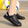 Platform Shoes Hole Plain Elegant Cheap Liquidation Comfortable Sandals Man Original Fun Trend 2025 Y2k Slippers for Men