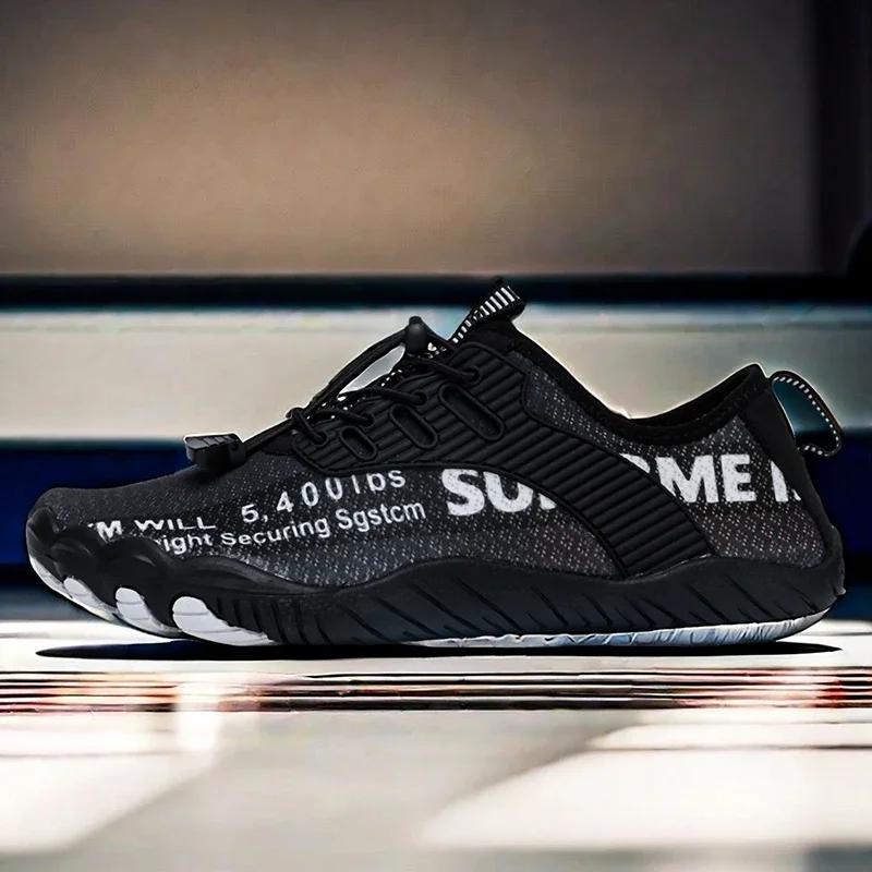 Nuevos Zapatos Acuáticos Antideslizantes de Secado Rápido para Senderismo en Arroyos, Zapatos de Agua para Exterior, Playa, Transpirables, para Senderismo en Arroyos, Descalzos