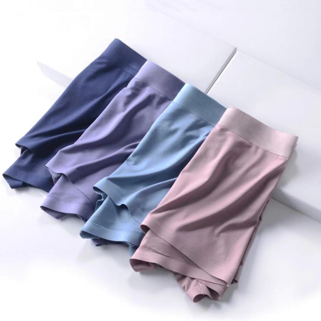 Men's Ice Silk Underwear Air Conditioning Pants Antibacterial Breathable U-shaped Pants Quick Drying