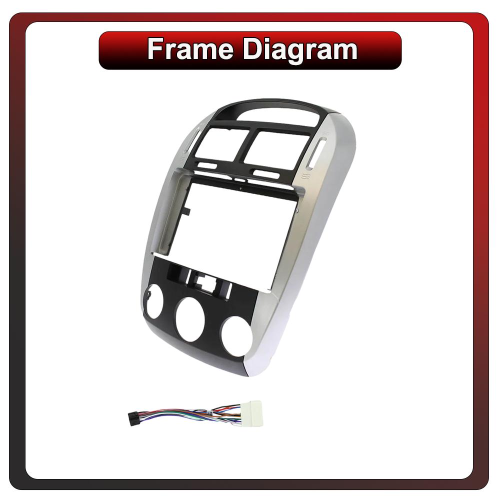 2Din Android Car-Play Car Radio,KIA Cerato 2006-2008,Multimedia Player Head Unit Stereo GPS Navigation BT WIFI,1+16GB