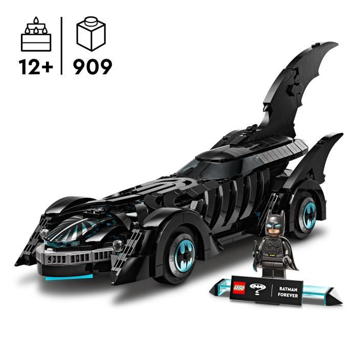 Lego dc batman 76304 batmobile batman forever - jeu de construction enfant dès 12 ans