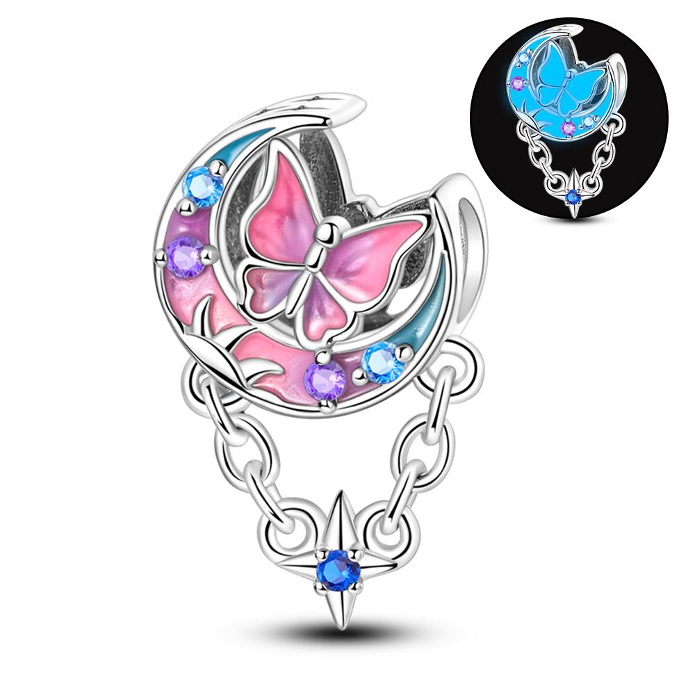 New Incopper Charms Luminous Firefly Stars Charm Fit Originalbracelets Pendants For Women Beads Diy Party Jewelry