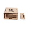 Wooden Case High End Imported Unassembled Outer Box That Can Add Heat Sink for RasPi 4 Model B Protection