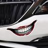 Car Sticker Waterproof Lips Shape Fadeless Eye-catching Big Mouth Pattern Easy To Apply Eco-friendly Motorcycle Helmet Halloween Stickers for Car