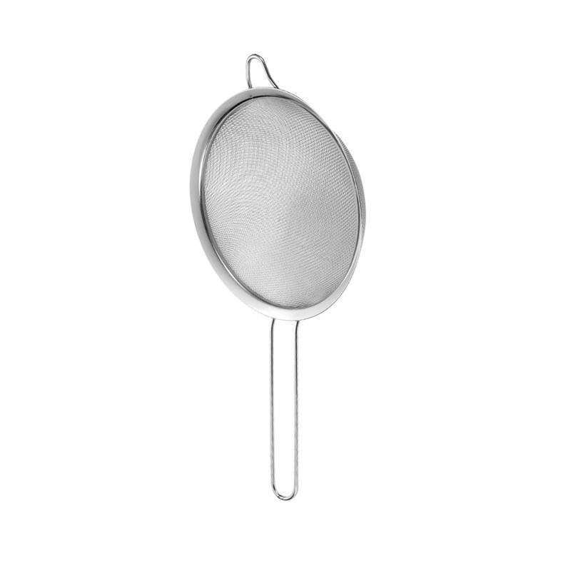 1 Pcs Quality Fine Mesh Stainless Steel Strainers with Resting Ear Design And Handle for Kitchen Rice Juice Soy Milk Hot Pot