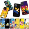 Cartoon S-Simpsons-Funny Barts Phone Cover for Apple iPhone 16 15 14 Plus 13 12 Mini 17 Pro Max + ProMax 16E Air Case