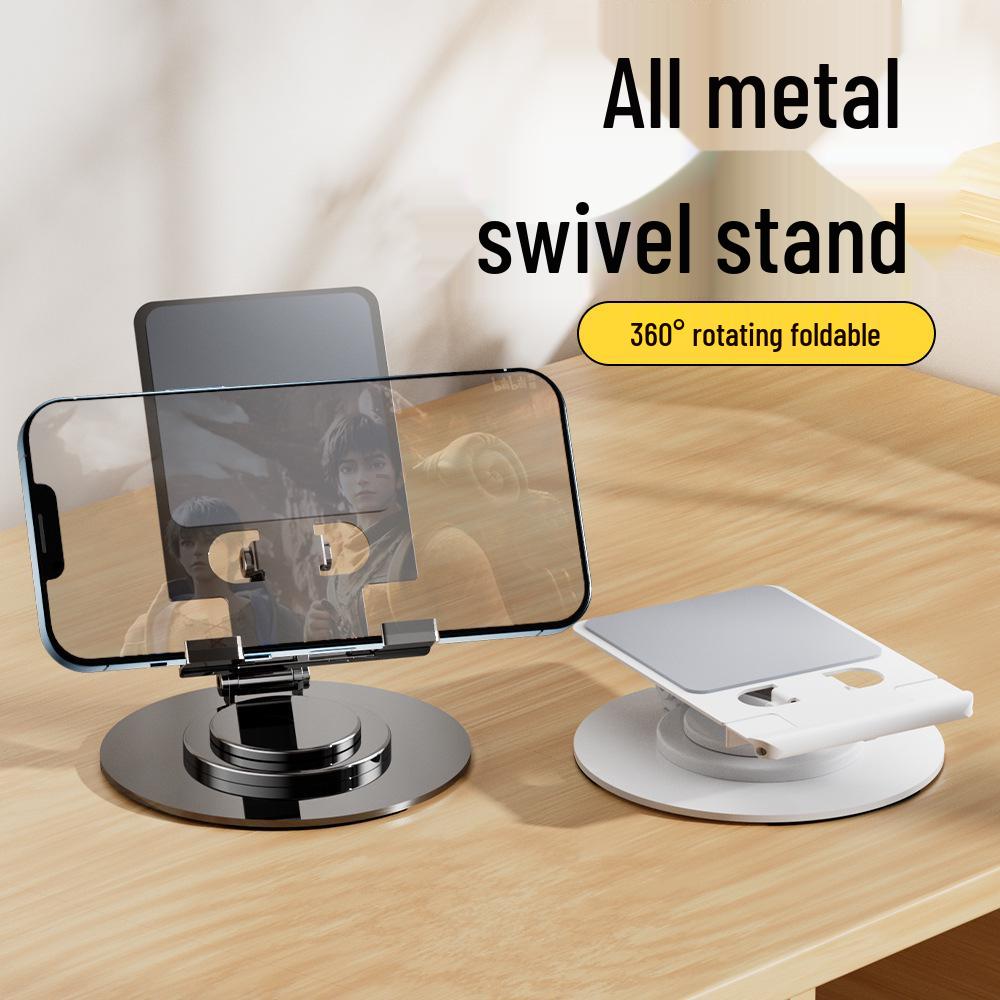 Adjustable Metal Phone & Tablet Stand for Live Streaming and Photos