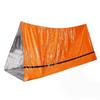 Person Notunterkunft Bivy Survival Zelt Kit Tasche Wasserdicht Outdoor Sos Thermisch Mylar Röhrenzelt Schlafsack Decke Wiederverwendbar