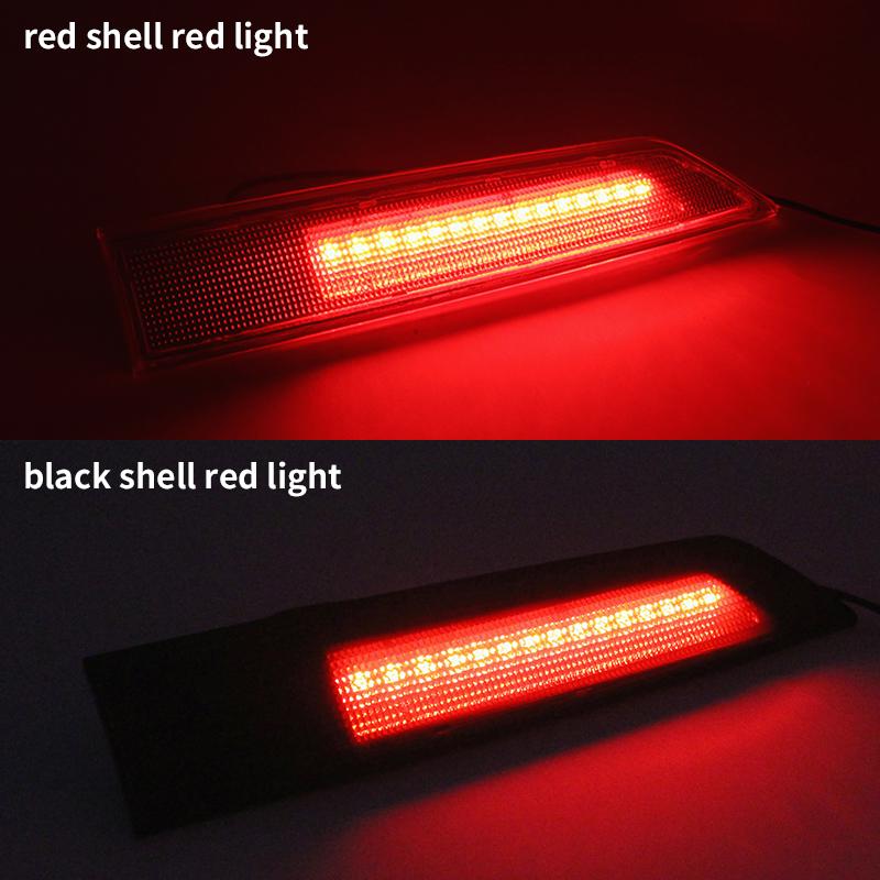 2Pcs 12V For Ford Transit Custom 2016-up 12V LED 3rd Third Brake Light Rear High Level Mount Stop Lamp Accessories OEM# 2009953
