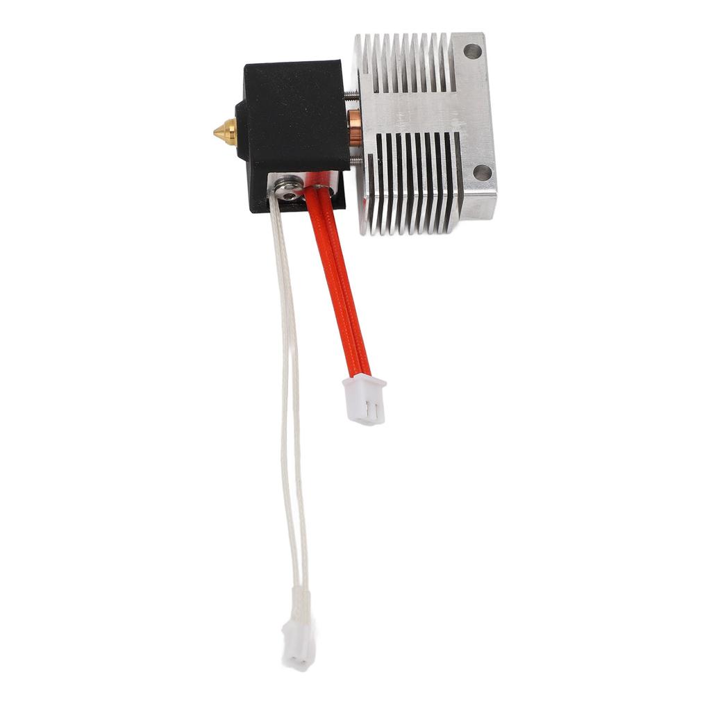 3D Printer Hot End Kit Brass 0.4MM Nozzle 300 celsius Heating Block 24V 50W Heating Rod Extruder Hotend Kit for