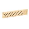 Embroidery Floss Bobbin Rack 12 Slots Bamboo Portable Rectangular Thread Plate Holder Sewing Supplie