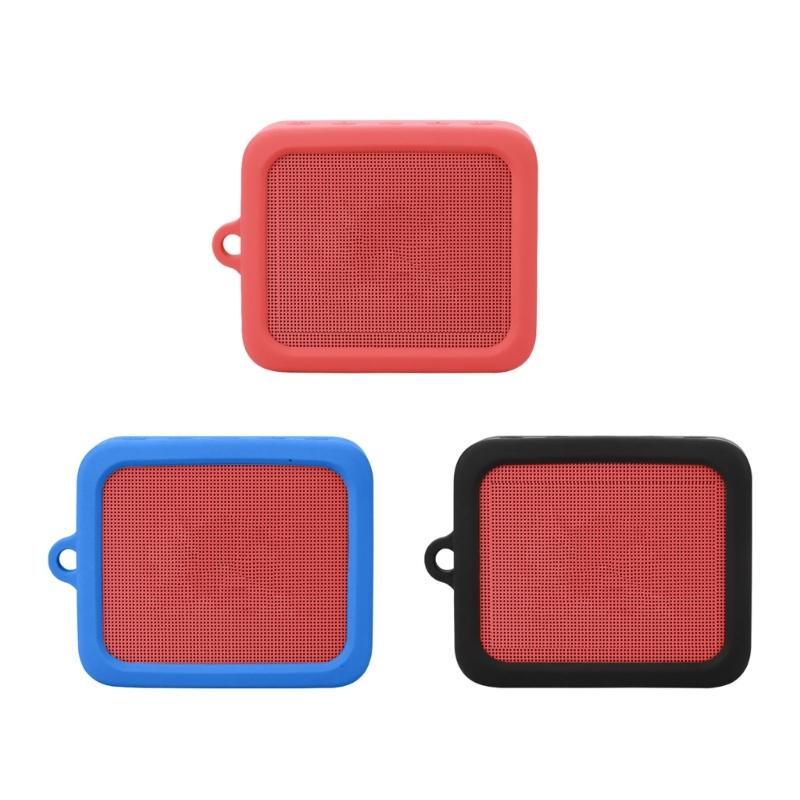 Silicone Music Box Cover Case Waterproof Speaker Protective Sleeve for GO ESSENTIAL Shockproof Anti Drop Accessories