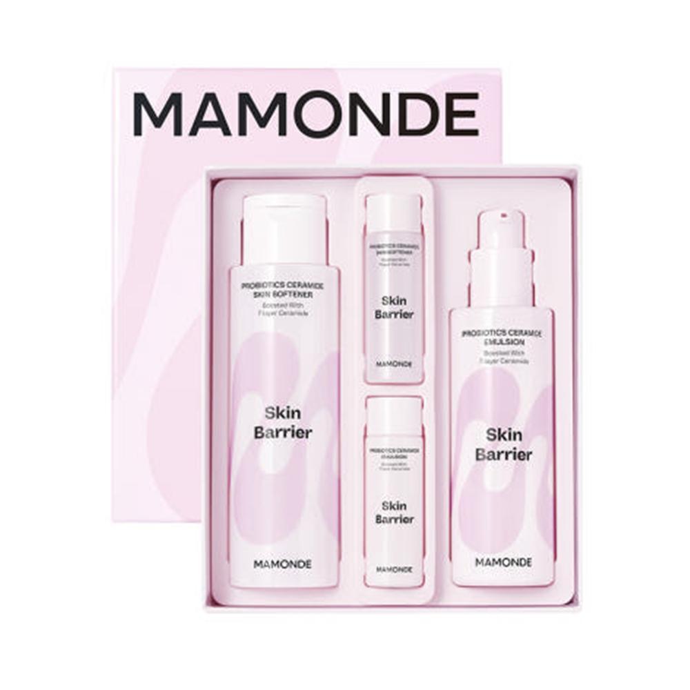 

Mamonde Probiotics Ceramide Skin Softener 200ml + Emulsion 150ml + Skin Softener 25ml + Emulsion 25ml