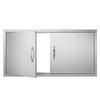 1067x534 Mm BBQ Island Access Door Outdoor Kitchen Door Stainless Steel