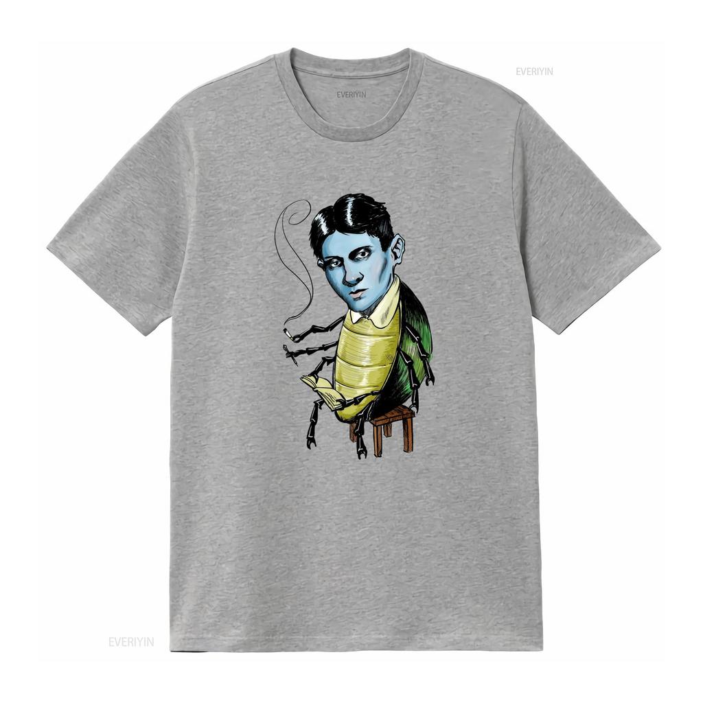 Franz Kafka Inspired T Shirt Unique Literary Design for Book Lovers High Quality Print on Comfortable Fabric vintage Washed